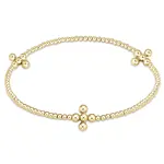 BRACELET / SIGNATURE CROSS CLASSIC BEADED / 2 MM