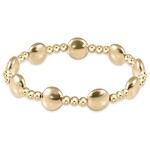 BRACELET / HONESTY SINCERITY / 10 MM BB /  GOLD