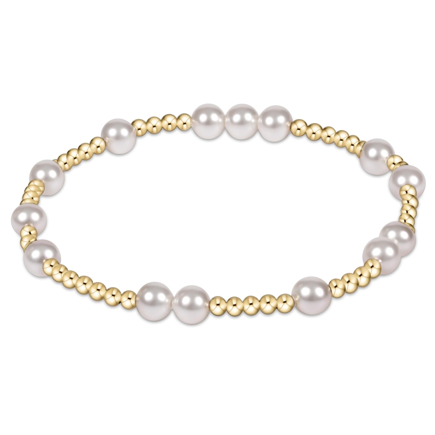 BRACELET / HOPE UNWRITTEN / 6 MM / PEARL