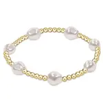 BRACELET / ADMIRE  / 3 MM BB /  PEARL