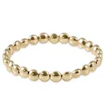 BRACELET / HONESTY GOLD  / 6 MM BB