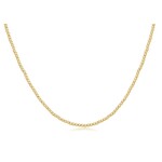 NECKLACE / CLASSIC GOLD / 17" / 2 MM