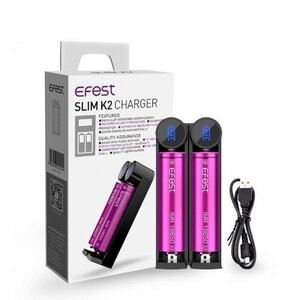 EFEST EFEST Slim K2 Dual Bay Battery Charger EFEST EFEST Slim K2 Dual Bay Battery Charger
