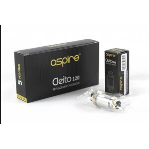 Aspire Aspire Cleito 120 Replacement Coils - 5 Pack Aspire Aspire Cleito 120 Replacement Coils - 5 Pack