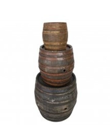 Vintage wine barrel small