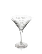 Dorothy Parker martini glass