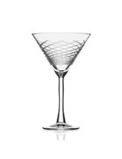 Cyclone martini glass