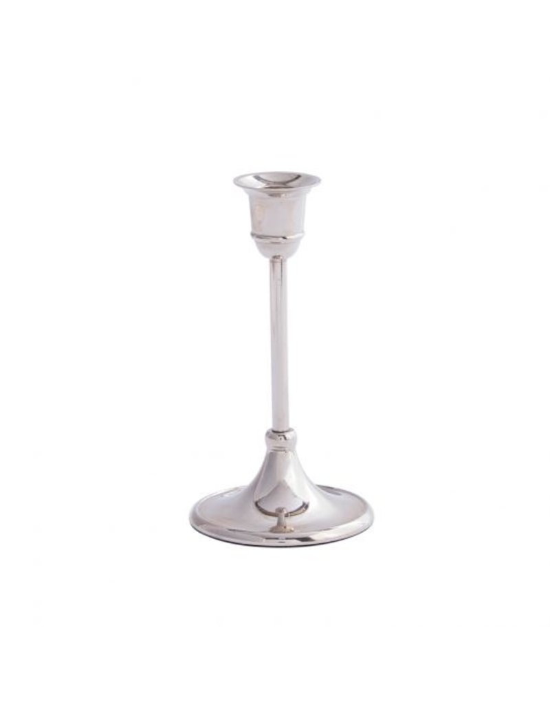 Silver candlestick 6"