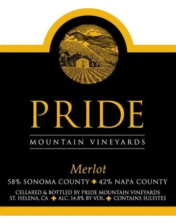 2020 Pride Merlot