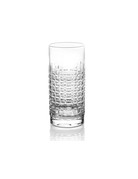 Shake Stir crystal water glass