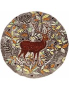Hand painted Stag platter