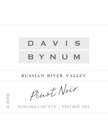2017 Davis Bynum Russian River Pinot Noir