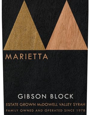 2018 Marietta Gibson Block Syrah