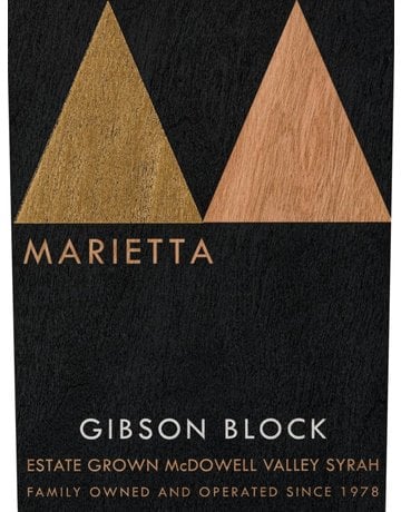 2018 Marietta Gibson Block Syrah