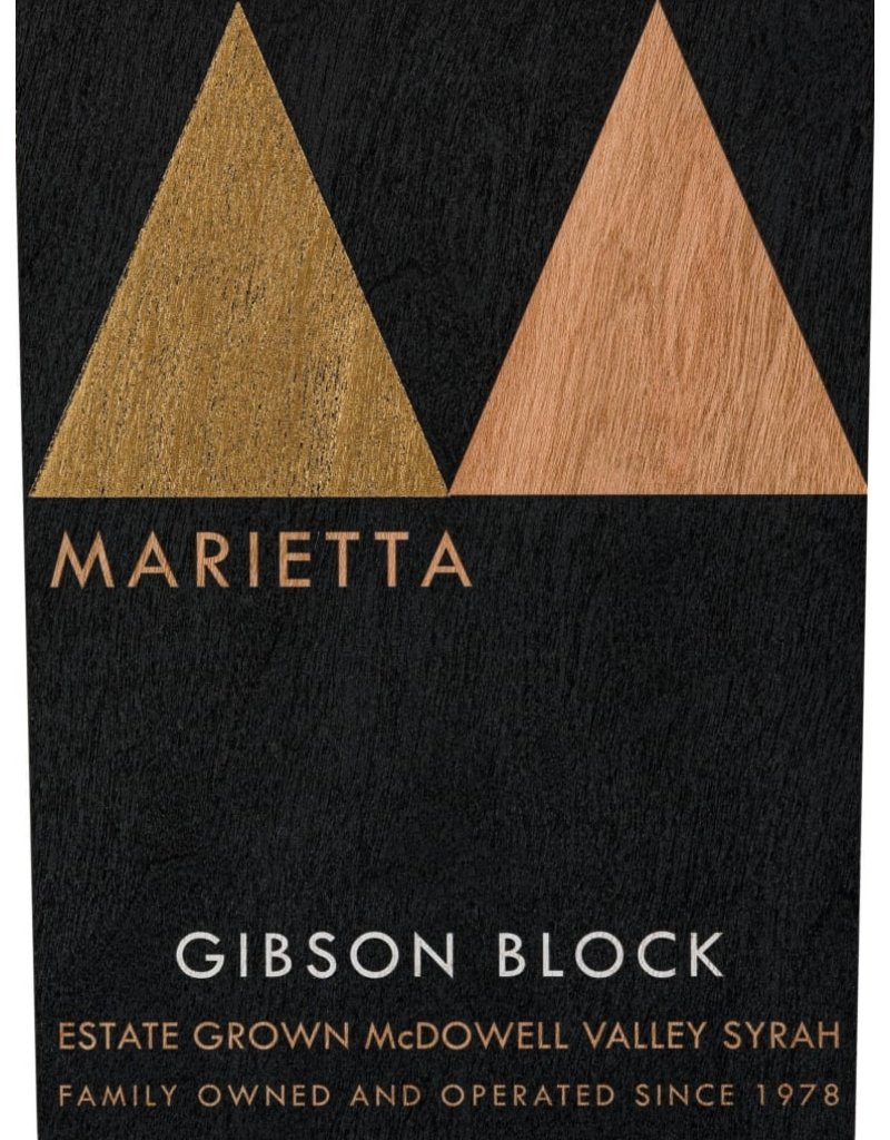 2018 Marietta Gibson Block Syrah