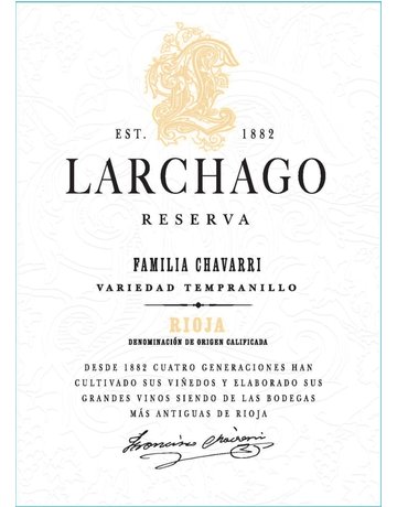 2016 Larchago Rioja Reserva