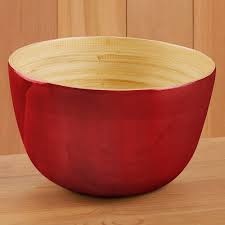 Large Bamboo Bowl - Cream