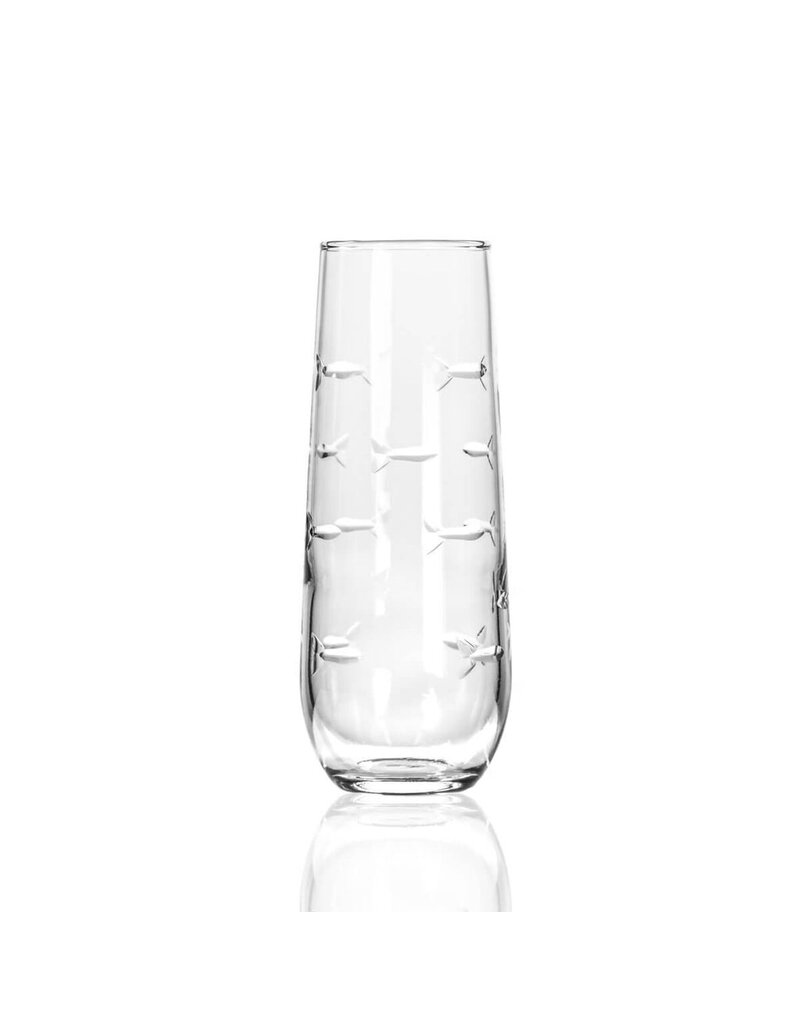 School of fish stemless flute