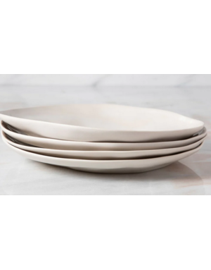 Tam Stoneware Gia SIde Plate, Pearl (set of 4)