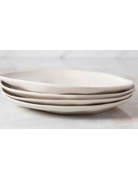 Tam Stoneware Gia Side Plate, Pearl (set of 4)