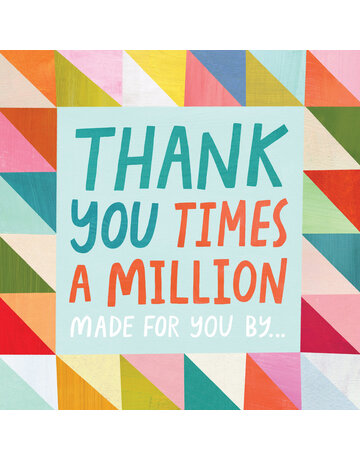 Thank You Times A Million Book