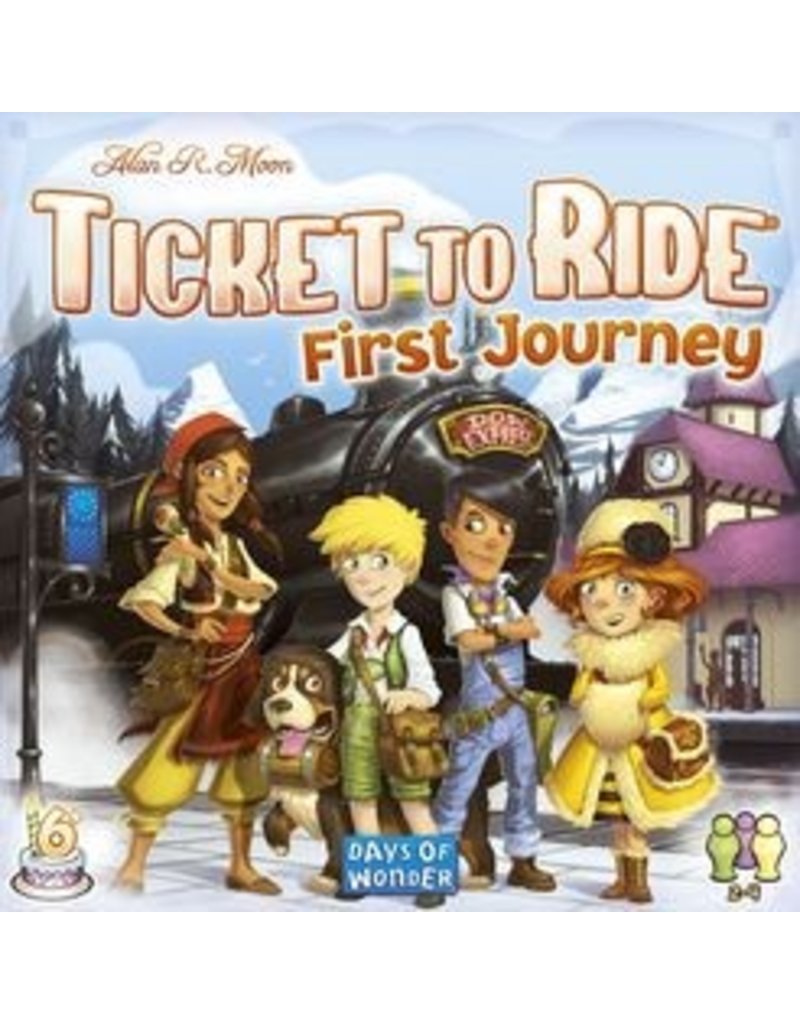 Days of Wonder Ticket To Ride First Journey
