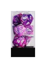 Chessex CHX27457 Festive Violet with White 7-Set