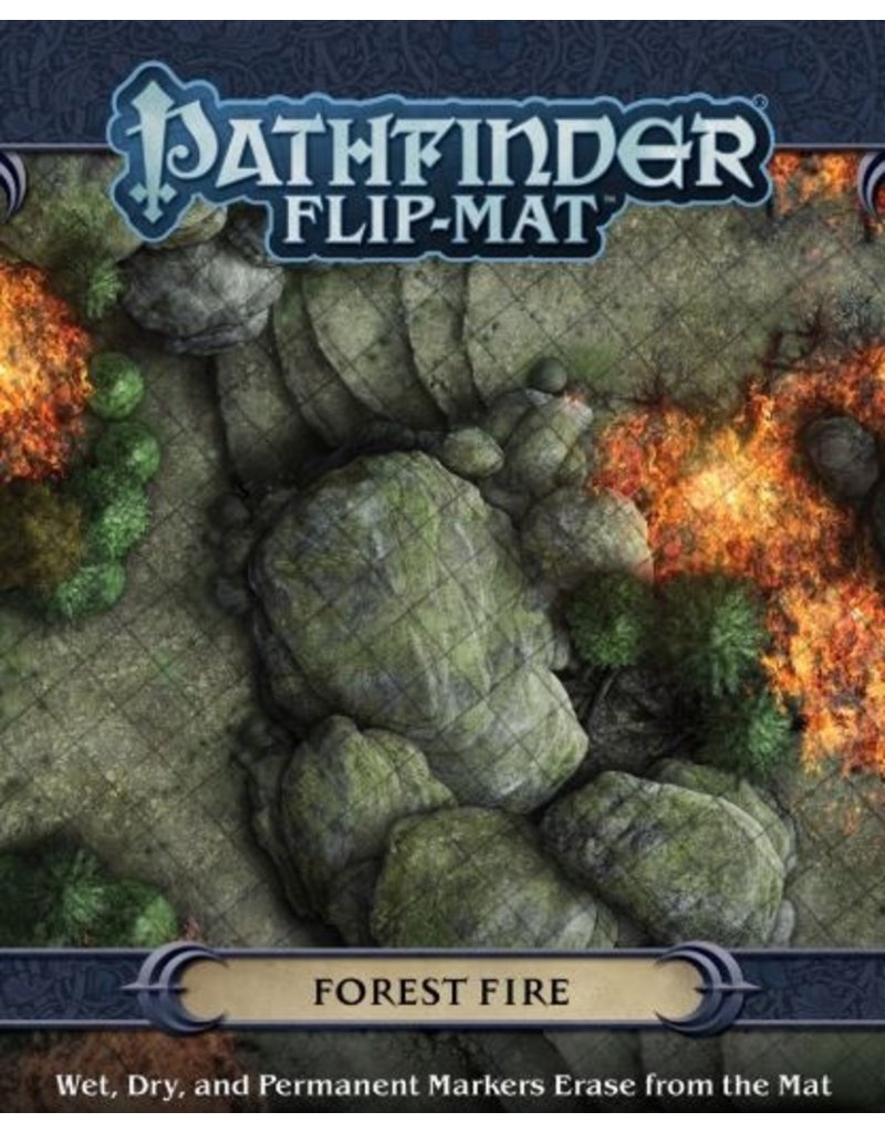 Paizo Pathfinder Flip-Mat Forest Fire