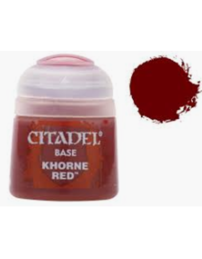 Citadel Citadel Base Khorne Red