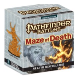 Wizkids Pathfinder Battles Maze of Death Air and Fire Elemental Lords