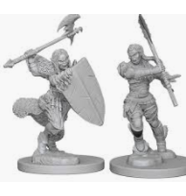 Wizkids Deep Cuts - Female Half-Orc Barbarian 72614