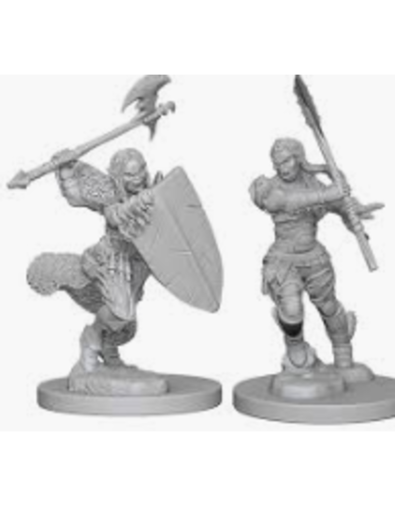 Wizkids Deep Cuts - Female Half-Orc Barbarian 72614