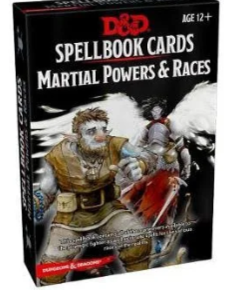 Gale Force Nine D&D Next 2017 Spellbook Cards Martial Powers & Races