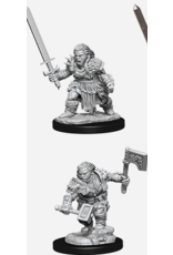 Wizkids Deep Cuts - Female Dwarf Barbarian 73694