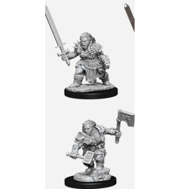 Wizkids Deep Cuts - Female Dwarf Barbarian 73694