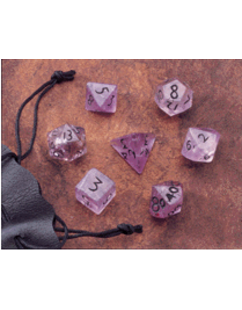 Crystal Caste Amethyst Dwarven Stones 12mm 7pc