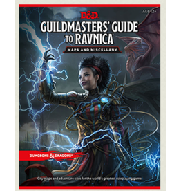Wizards of the Coast D&D Guildmaster's Guide to Ravnica Maps and Miscellany