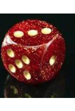 Chessex 7 Die Set - Glitter Ruby/Gold