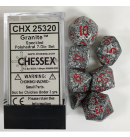 Chessex CHX25320  7-set Speckled Granite
