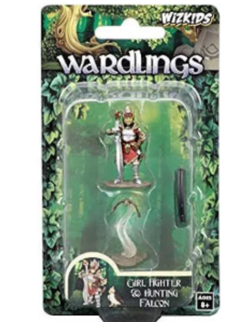 Wizkids Wardlings  - Girl Fighter and Hunting Falcon