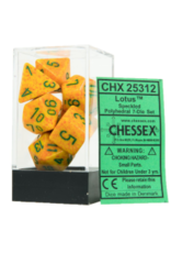 Chessex 7 Die Set - Speckled Lotus