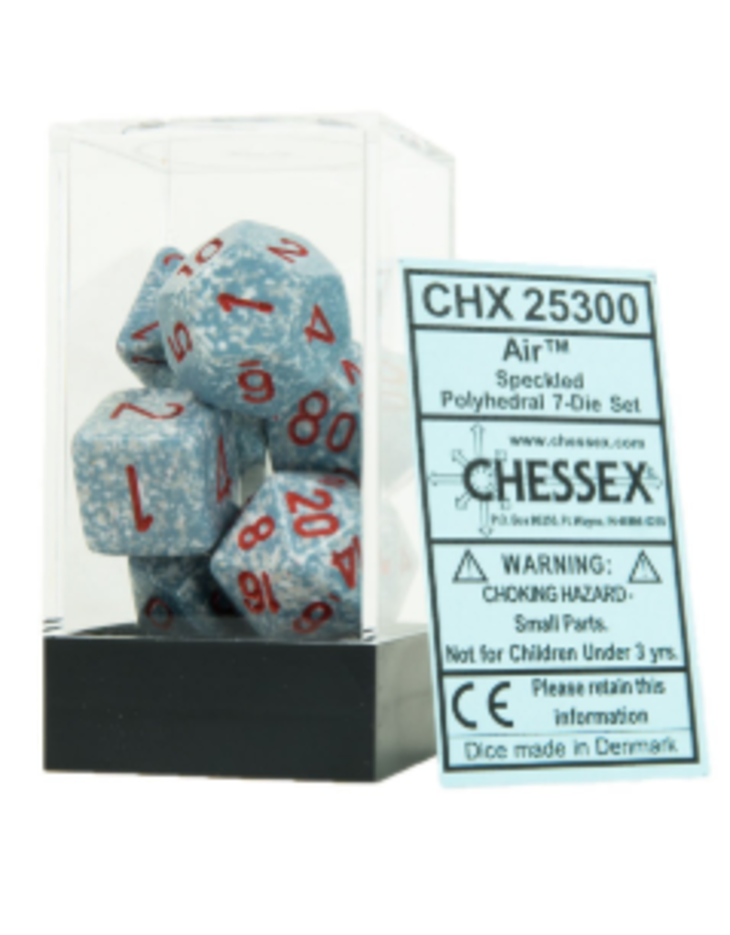 Chessex 7 Die Set - Speckled Air