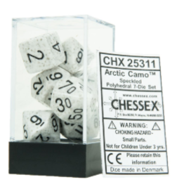 Chessex CHX25311  7-setCubeSP ArticCamo