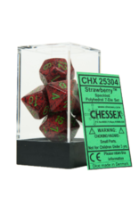 Chessex 7 Die Set - Speckled Strawberry