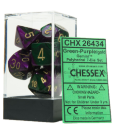 Chessex CHX26434  7-setcubegemini# GRPUgd