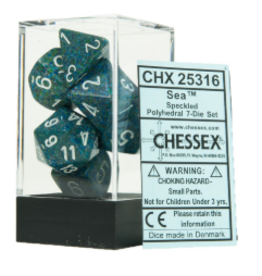 Chessex CHX25316  Speckled Sea 7-die set