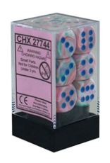Chessex CHX27744 16mm D6 Block Festive Pop Art /Blue