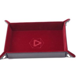 georgetown hobbies Dice Tray Rectangle Folding Dice Tray Red