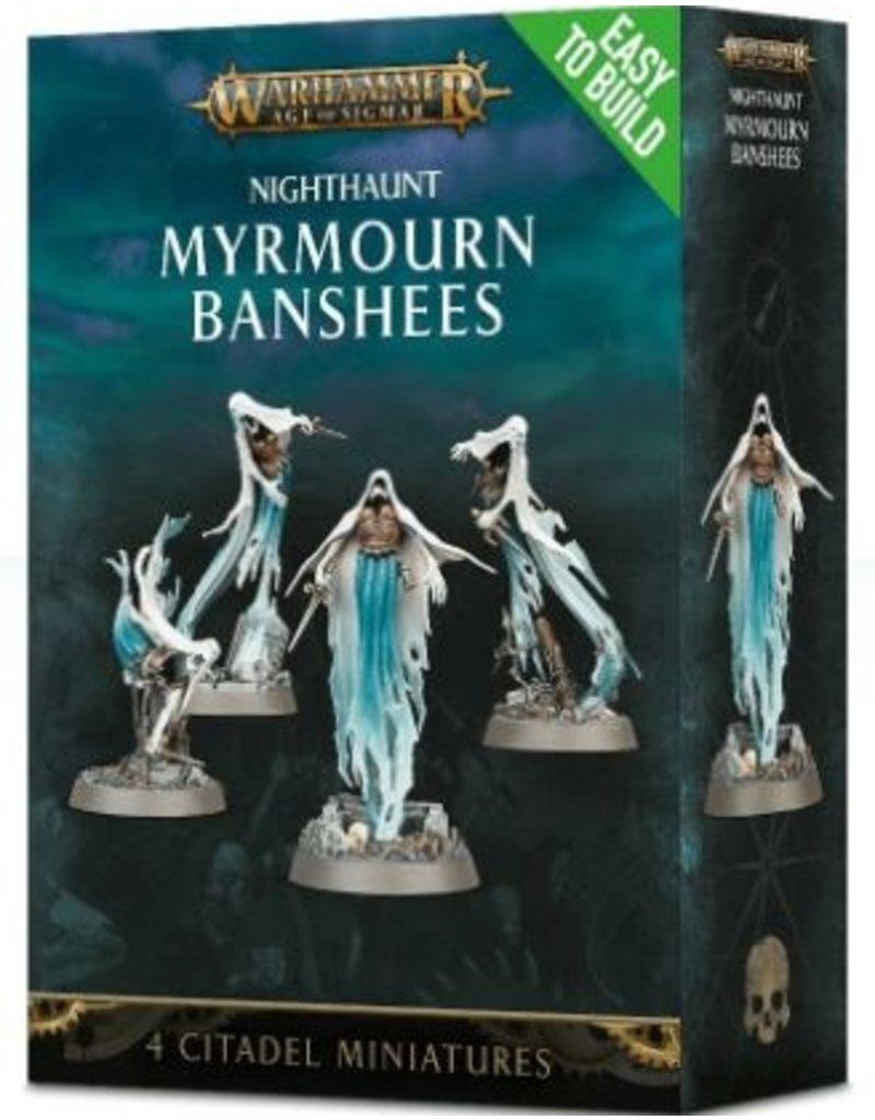 Games Workshop Age of Sigmar Nighthaunt Myrmourn Banshees