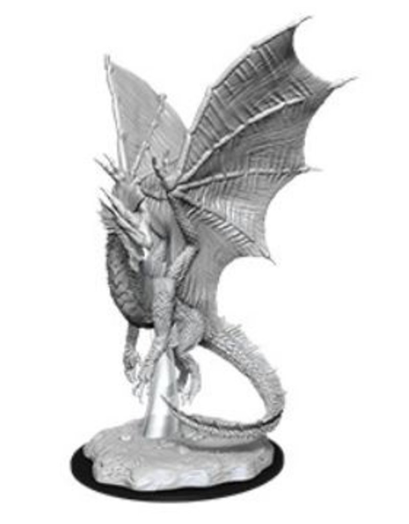 Wizkids D&D Nolzur's - Young Silver Dragon 90036